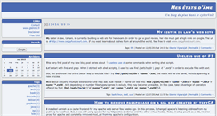 Desktop Screenshot of blog.glennie.fr